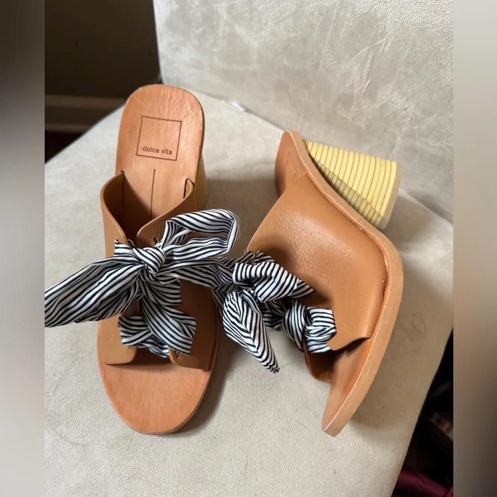 Dolce Vita ribbon tie sandal - Picture 7 of 10
